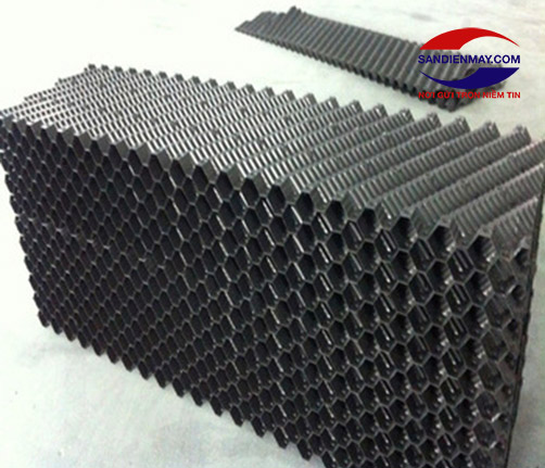 Tấm tản nhiệt dùng cho tháp giải nhiệt Counter flow