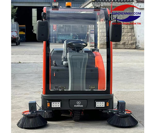 Xe quét rác công nghiệp Kumisai KMS 1900