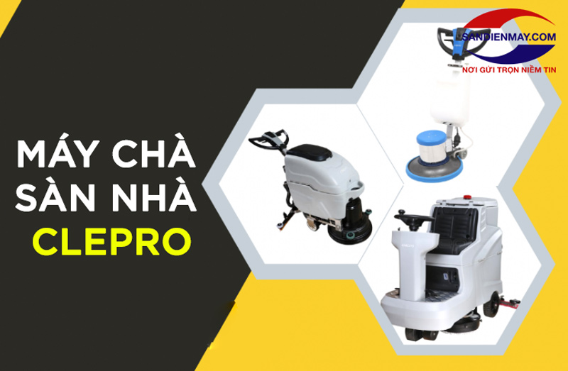 Clepro là thương hiệu máy chà sàn nổi tiếng đến từ Italia