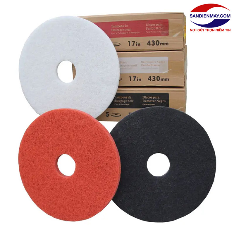 Chọn pad chà phù hợp trước khi tiến hành lắp đặt