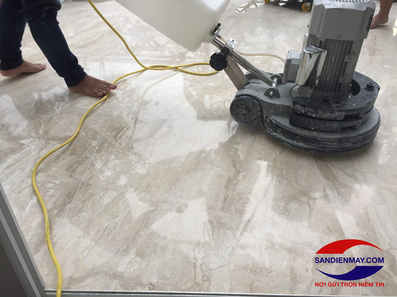 Đánh bóng định kỳ giúp sàn đá Granite, Marble có tuổi thọ cao hơn