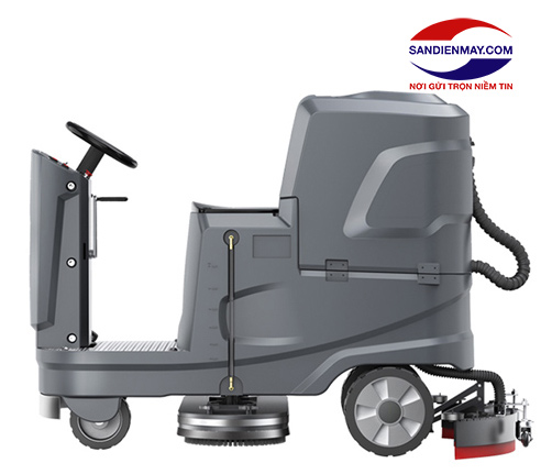 Máy chà sàn Kumisai KMS-X5 1 bàn chà ắc quy nước
