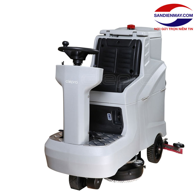 Máy chà sàn công nghiệp ngồi lái Clepro C66B