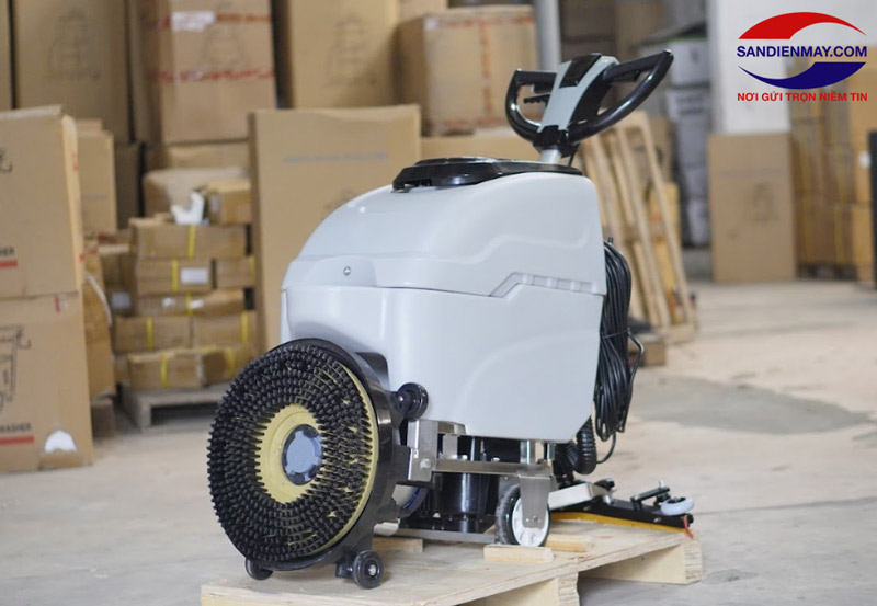 Máy chà sàn liên hợp dùng trong nhà xưởng