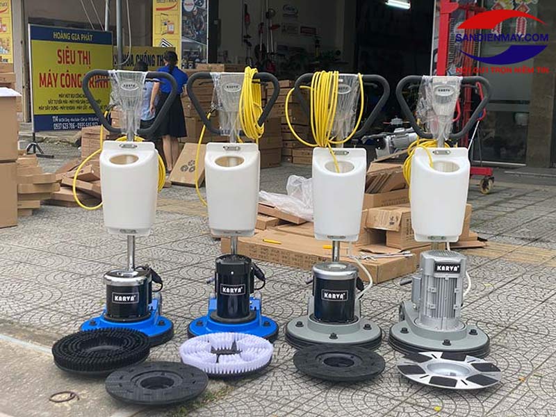 Máy mài sàn bê tông giúp tạo độ nhẵn cho sàn nhà