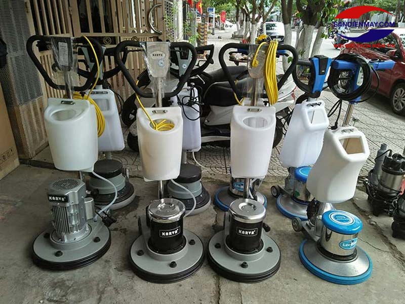 Máy mài sàn là thiết bị không thể thiếu trong quy trình vệ sinh sàn
