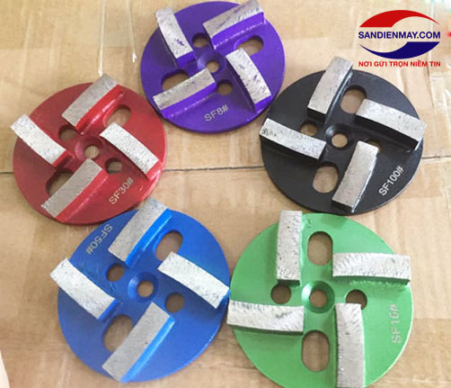 Đĩa mài mặt sàn bê tông 4 lưỡi SF07