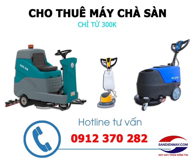 Sàn Điện Máy là địa chỉ chuyên cho thuê máy chà sàn giá rẻ, uy tín