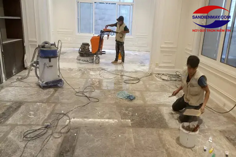 Với không gian rộng lớn, bạn nên tìm đến dịch vụ đánh bóng sàn chuyên nghiệp