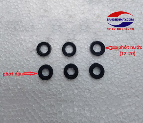 Bộ phớt dùng cho máy rửa xe gia đình mini