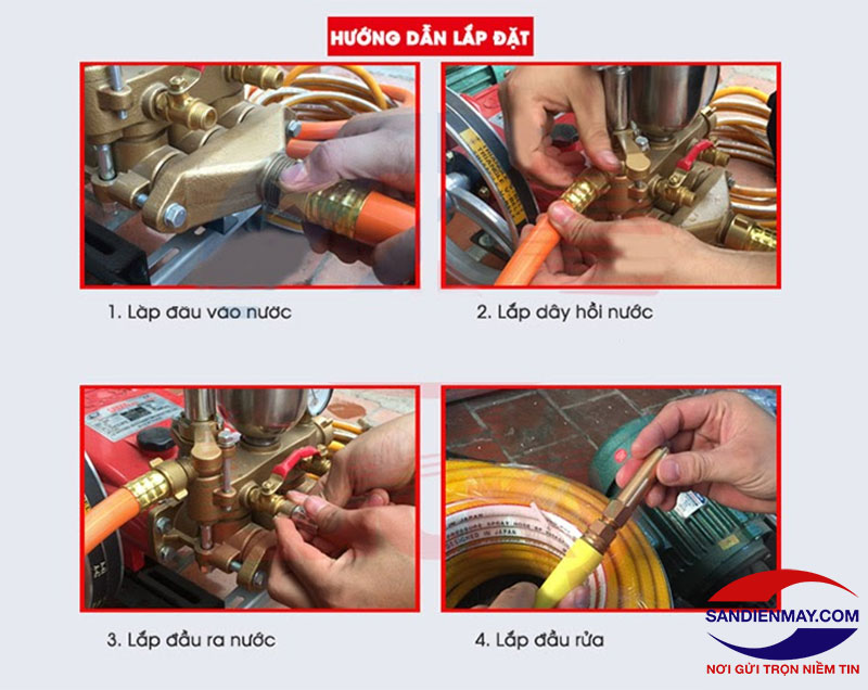 Hướng dẫn lắp đặt máy
