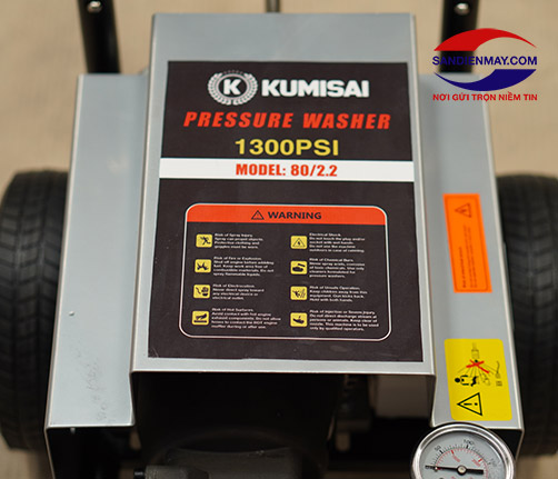 Máy rửa xe giá rẻ Kumisai 80/2.2