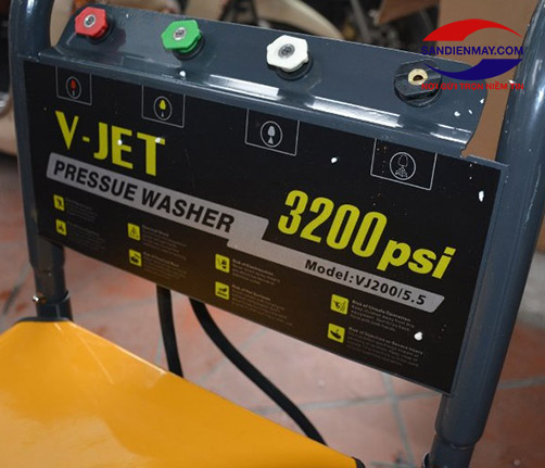 Máy rửa xe cao áp V-Jet VJ 200/5.5