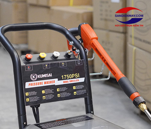 Máy xịt rửa xe giá rẻ Kumisai 18M17.5-3T4