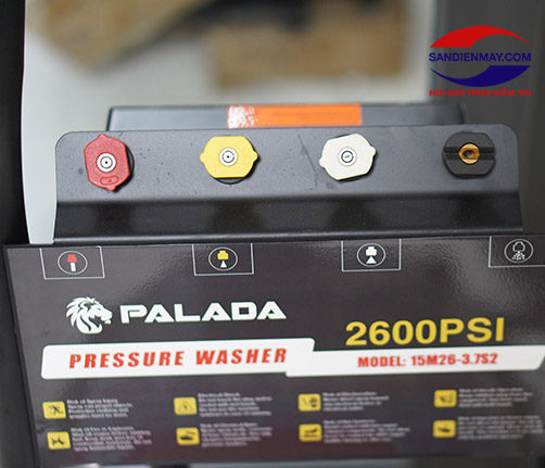 Máy xịt rửa xe áp lực cao Palada 15M26 3.7S2