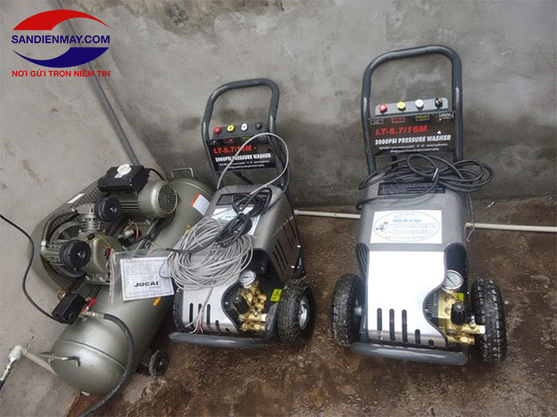 Mua máy rửa xe nội địa cũ tại địa chỉ uy tín 