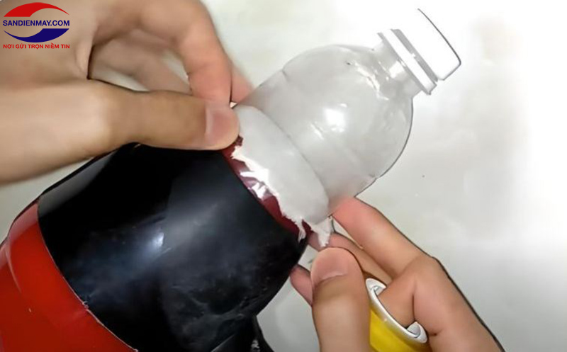 Cố định bằng băng dính