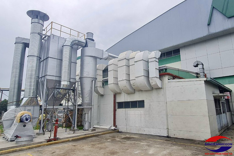 Hệ thống hút bụi công nghiệp loại lớn