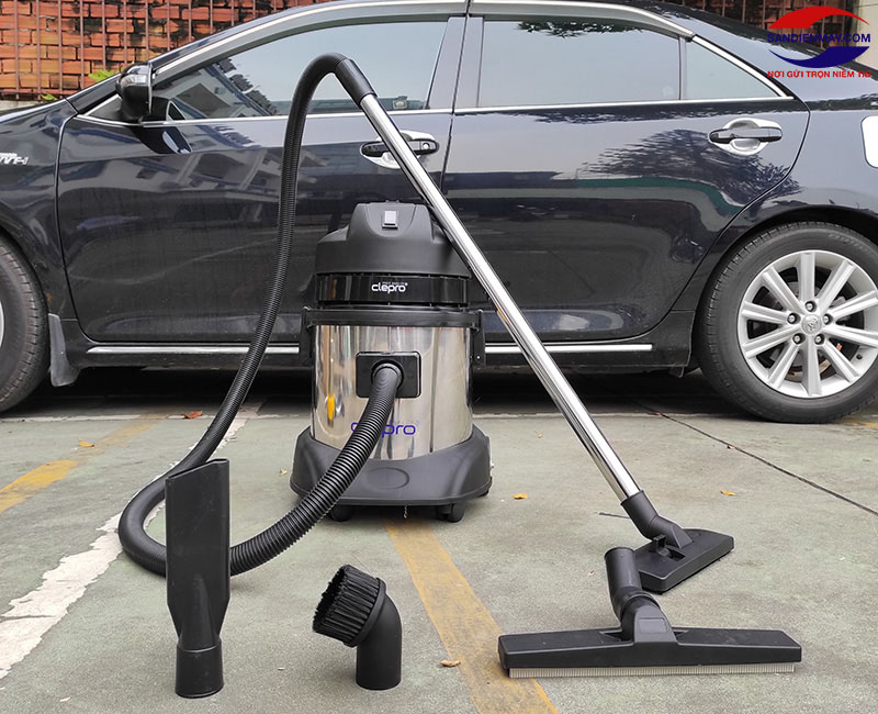 Máy hút bụi Clepro và các phụ kiện đi kèm