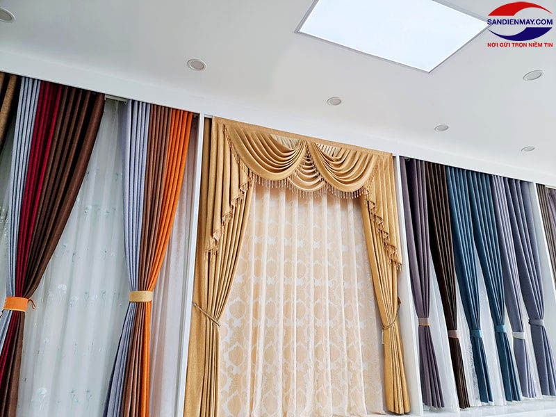 Phân loại rèm cửa trước khi giặt