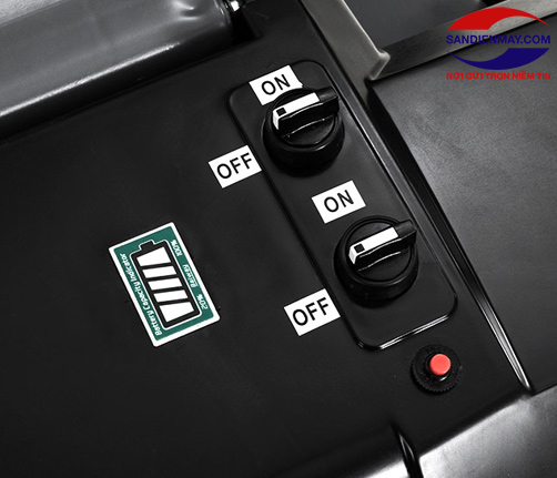 Máy quét rác đẩy tay chạy acquy Kumisai KMS 320