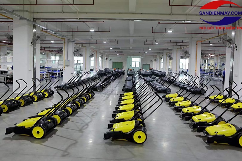 Đại lý xe quét rác đẩy tay uy tín, giá tốt