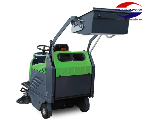 Xe quét rác công nghiệp ngồi lái IPC 1280