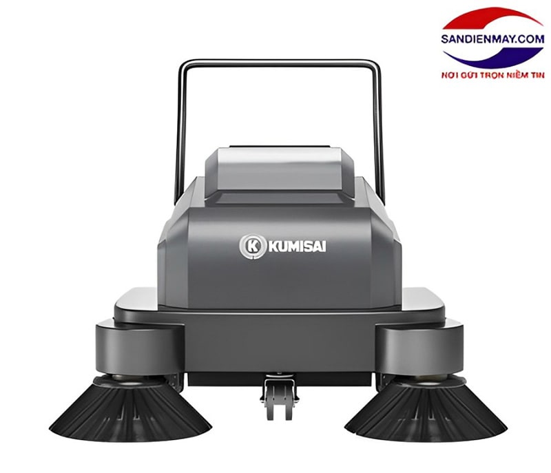 xe quét rác đẩy tay Kumisai KMS S3 có hiệu suất làm sạch cao
