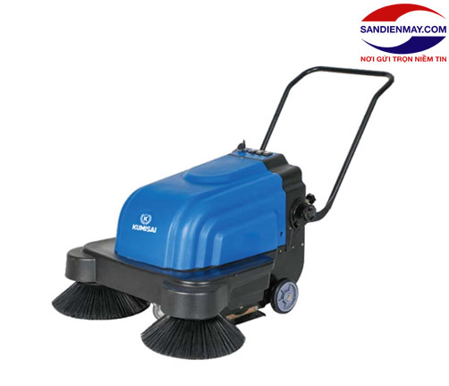 Xe quét rác đẩy tay chạy ắc quy Kumisai KMS 690