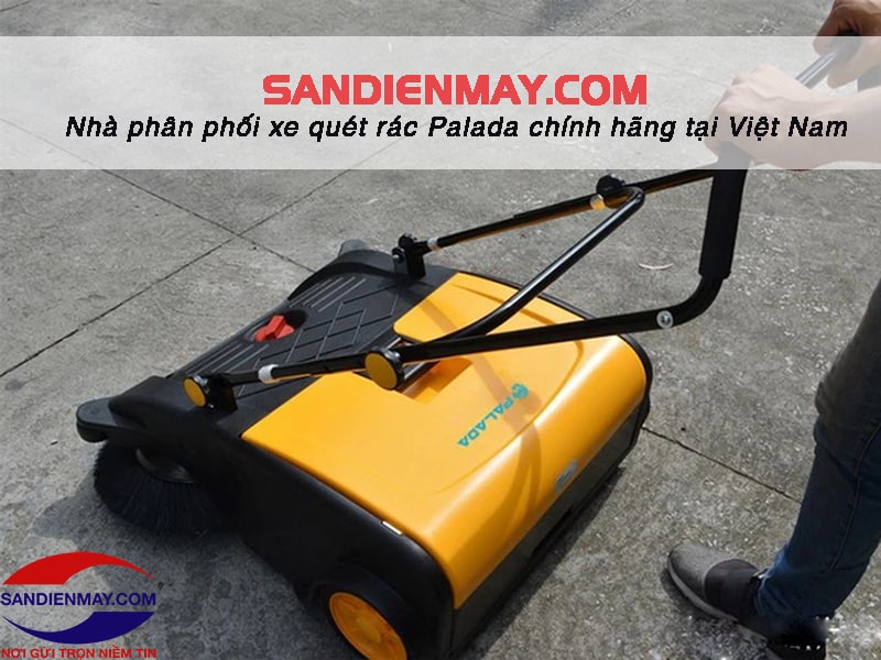 Nhà phân phối xe quét rác Palada chính hãng tại Việt Nam