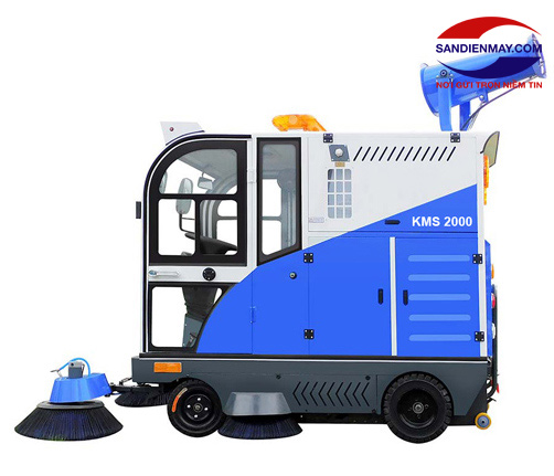Xe quét rác ngồi lái Kumisai KMS 2000