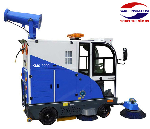 Xe quét rác ngồi lái Kumisai KMS 2000