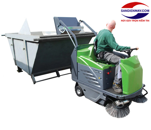 Xe quét rác công nghiệp ngồi lái IPC 1280