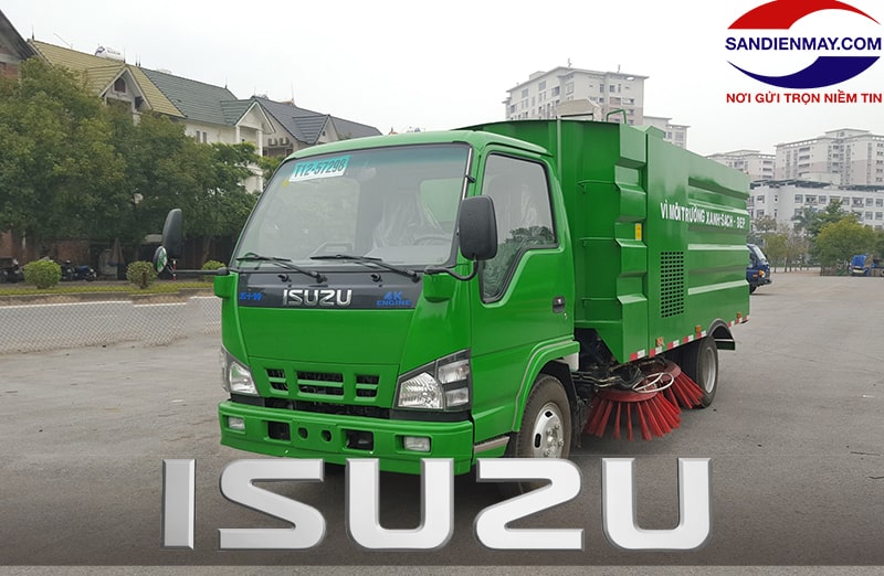 Xe quét đường Isuzu 