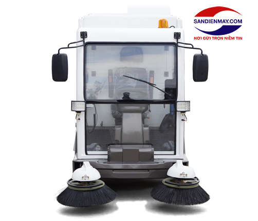 Xe quét đường ngồi lái Kumisai KMS-S2000 (Pin chì axit)