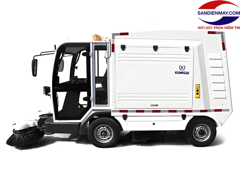 Xe quét rác Kumisai KMS-S2000-M có khả năng leo dốc tối đa là 25%