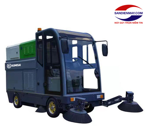 Xe quét rác ngồi lái Kumisai KMS 210