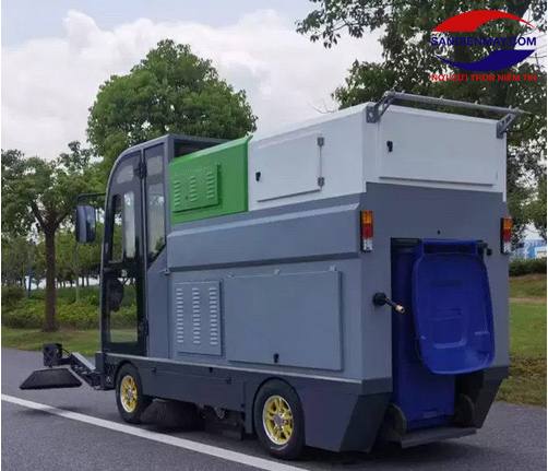 Xe quét rác ngồi lái Kumisai KMS 210