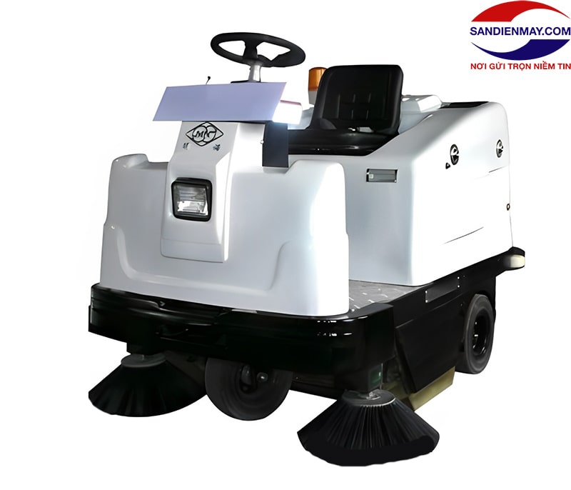 Xe quét rác Palada được trang bị công suất lớn