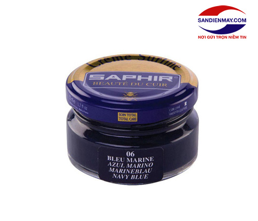 Xi đánh giày màu xanh Navy