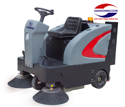 Xe quét đường ngồi lái Kumisai KMS-1350E