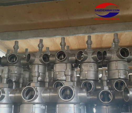 Đầu phun bằng hợp kim nhôm DN 168