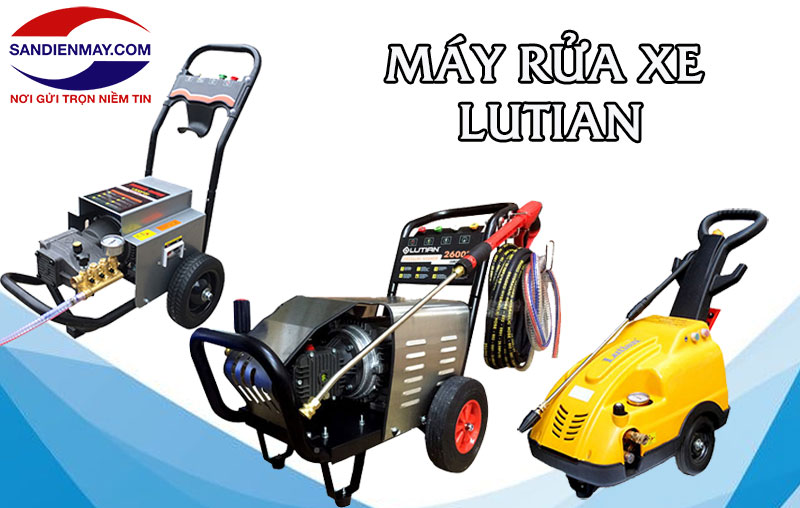    Máy bơm rửa xe Lutian 
